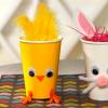 Crafts from cups - how to make original crafts from disposable plastic cups (photo and video)
